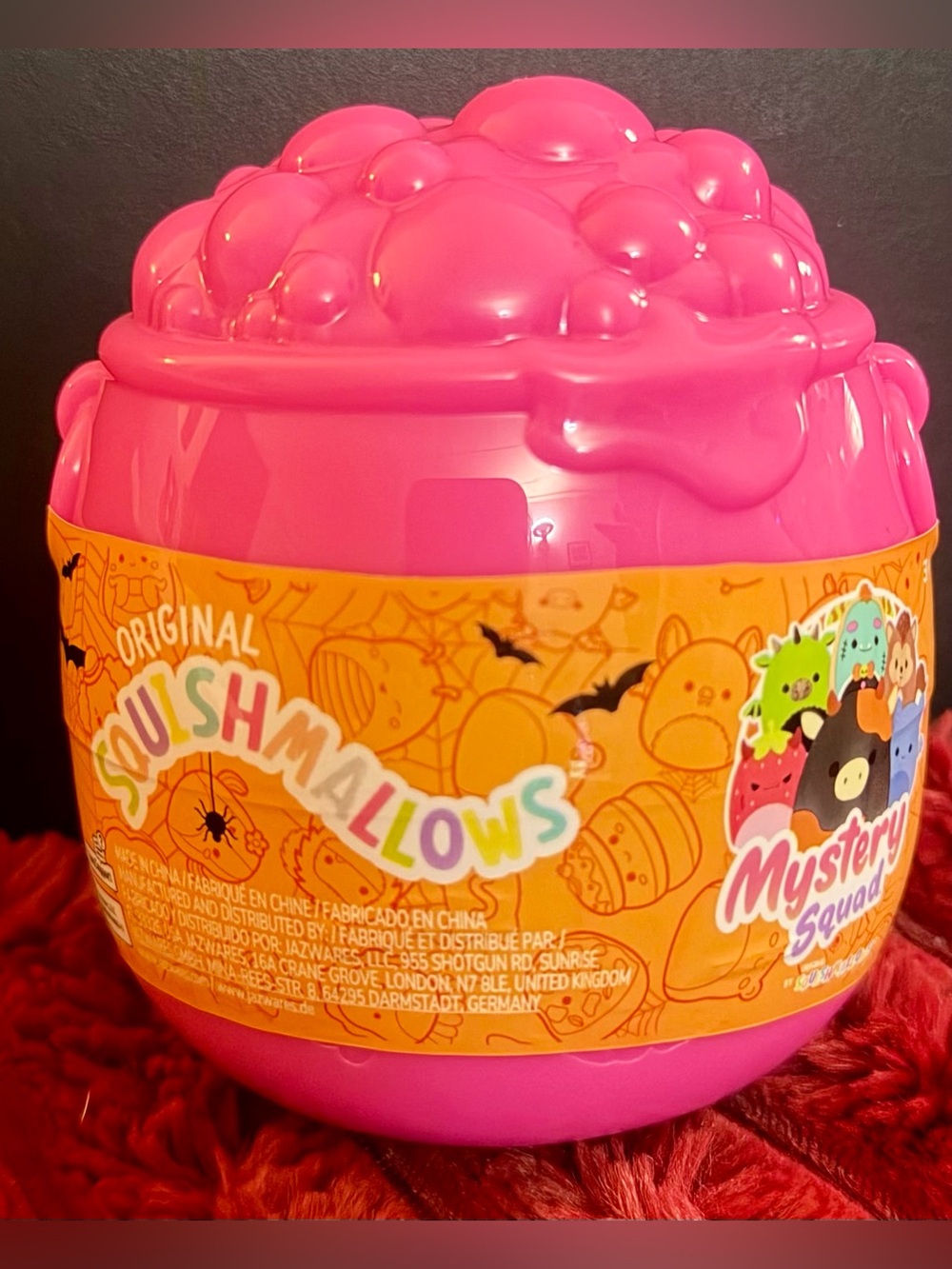Squishmallows Pink Mystery Squad Collectible Pod